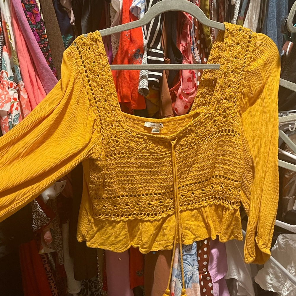 American eagle knit top